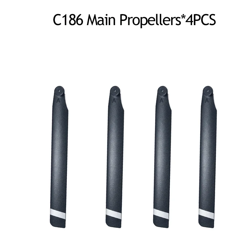 تحطم حزمة ل C186 / E120 Sentry RC هليكوبتر الملحقات أجزاء عالية الجودة حقيبة الشفرة الرئيسية/الذيل شفرة/المحرك/العتاد