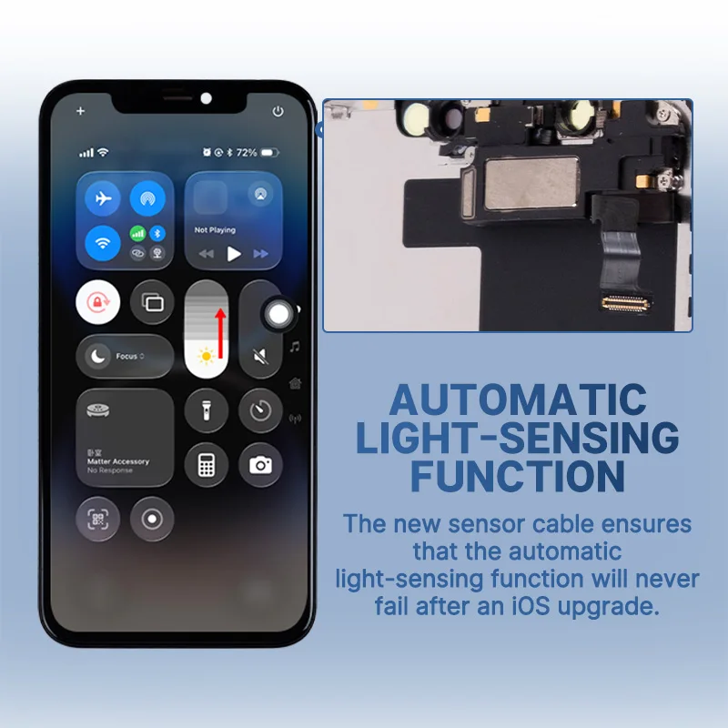 Diagnostic Display For iPhone 12 Pro Max Touch Screen Digitizer Assembly Soft OLED For 12 Pro Max Replacement 3D Touch Face ID