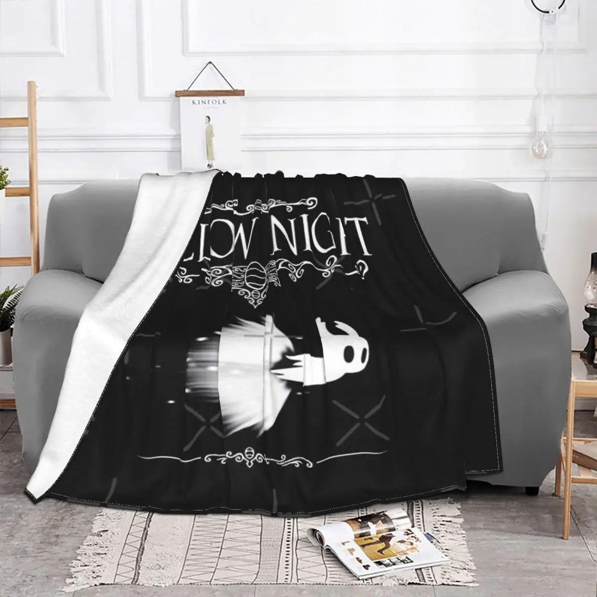 Hollow Knight 1 Anime Blankets Blankets & Throws Custom Blanket Personalized Throw Blanket