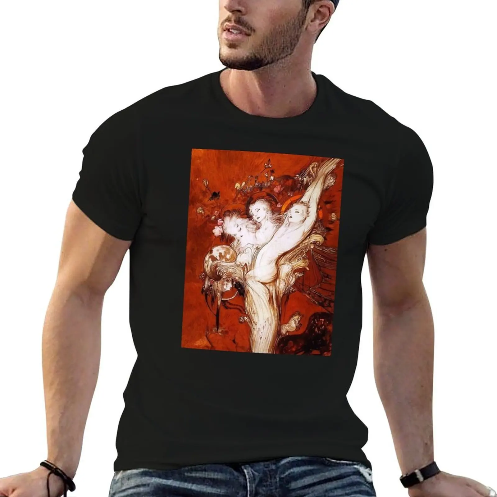 

Red T-Shirt t shirts for man graphic tees funny t shirts man T-Shirt