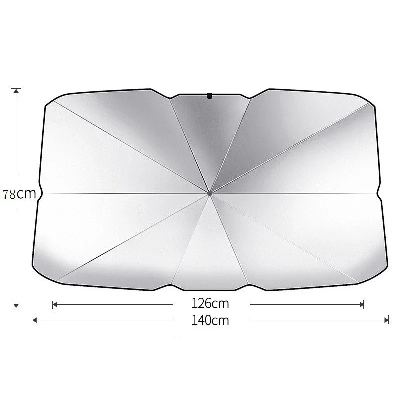 For Side Windows Car Interior Titanium Silver Car Sunshade Product Sunshade Suitable for Car Front Windshield Sunshade Suitable