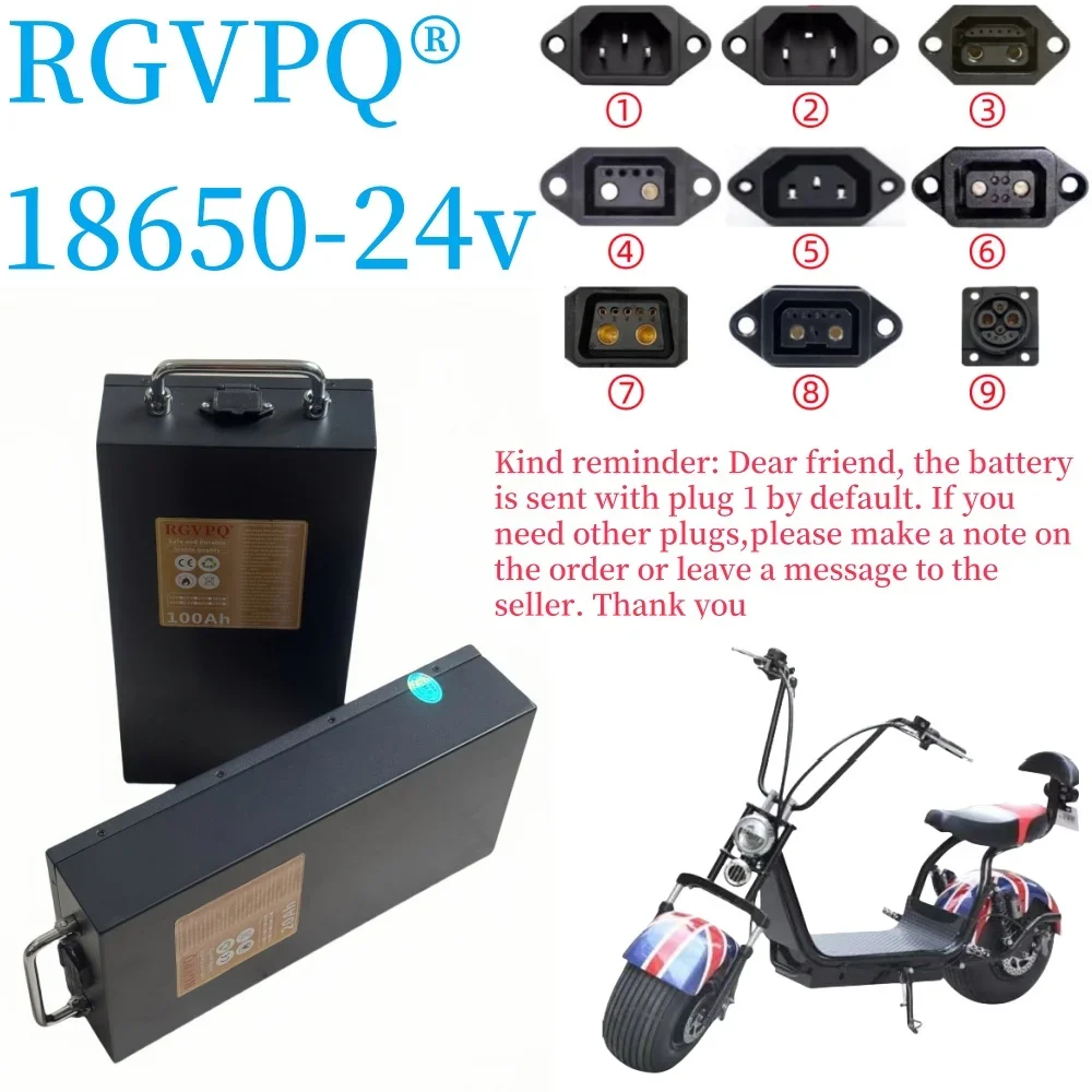 

Air fast transportation，Send within 24 hours，24V100AH，18650 lithium battery，Lithium battery pack，Suitable for motors below 3000W