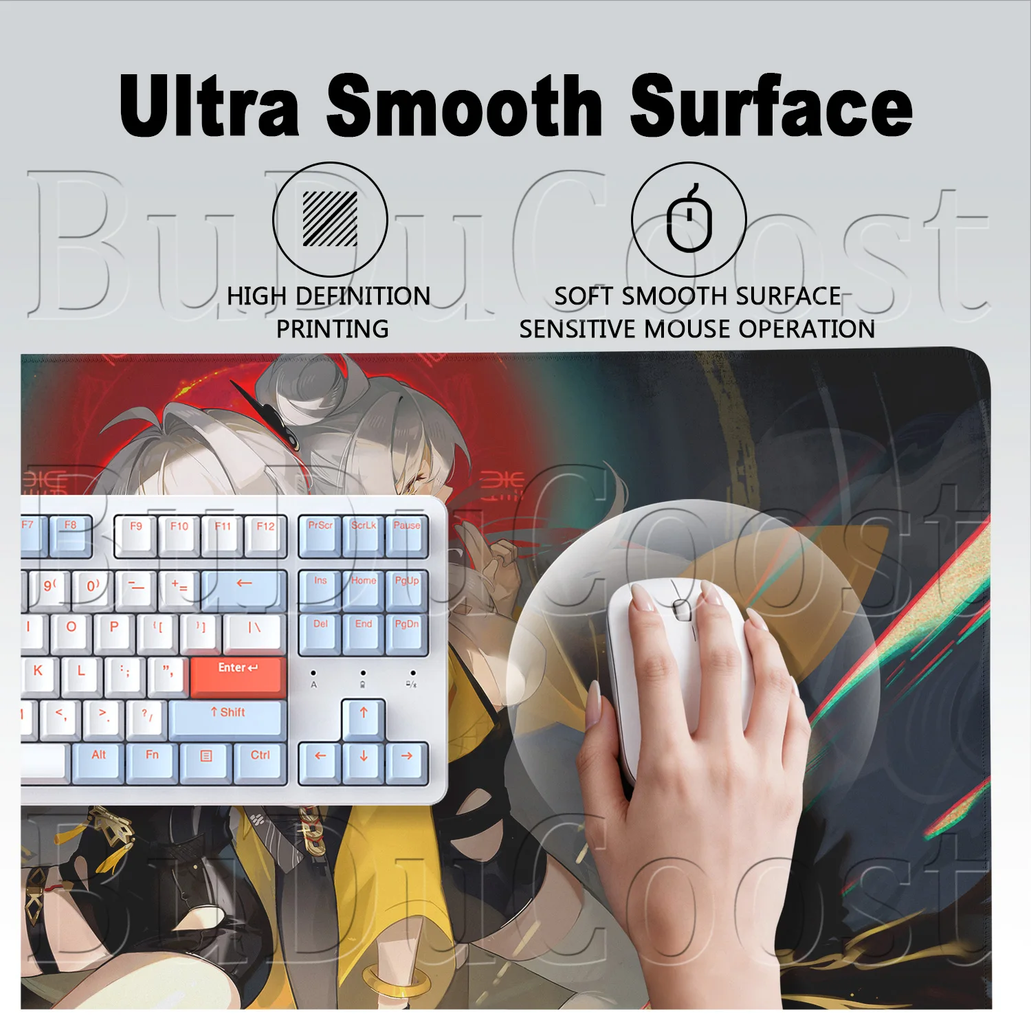 Alas Keyboard Anime Girl Yixua - Pc Gaming Zone ulasan dan harga