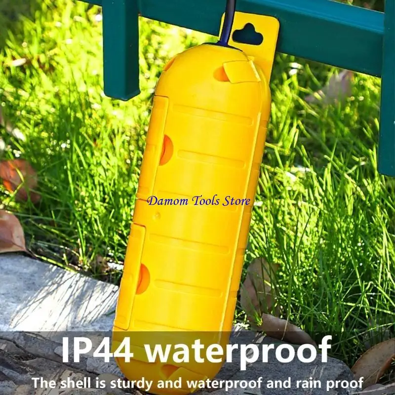 57BE Weatherproof Cable Connection Box Electric Wire Protector for Outdoor Powering