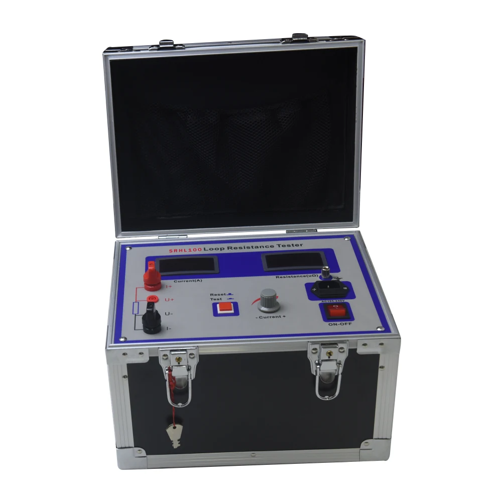 

Circuit Beaker Contact Resistance Tester Digital Micro Ohm Meter Loop Resistance Tester Low Resistance Test Equipment