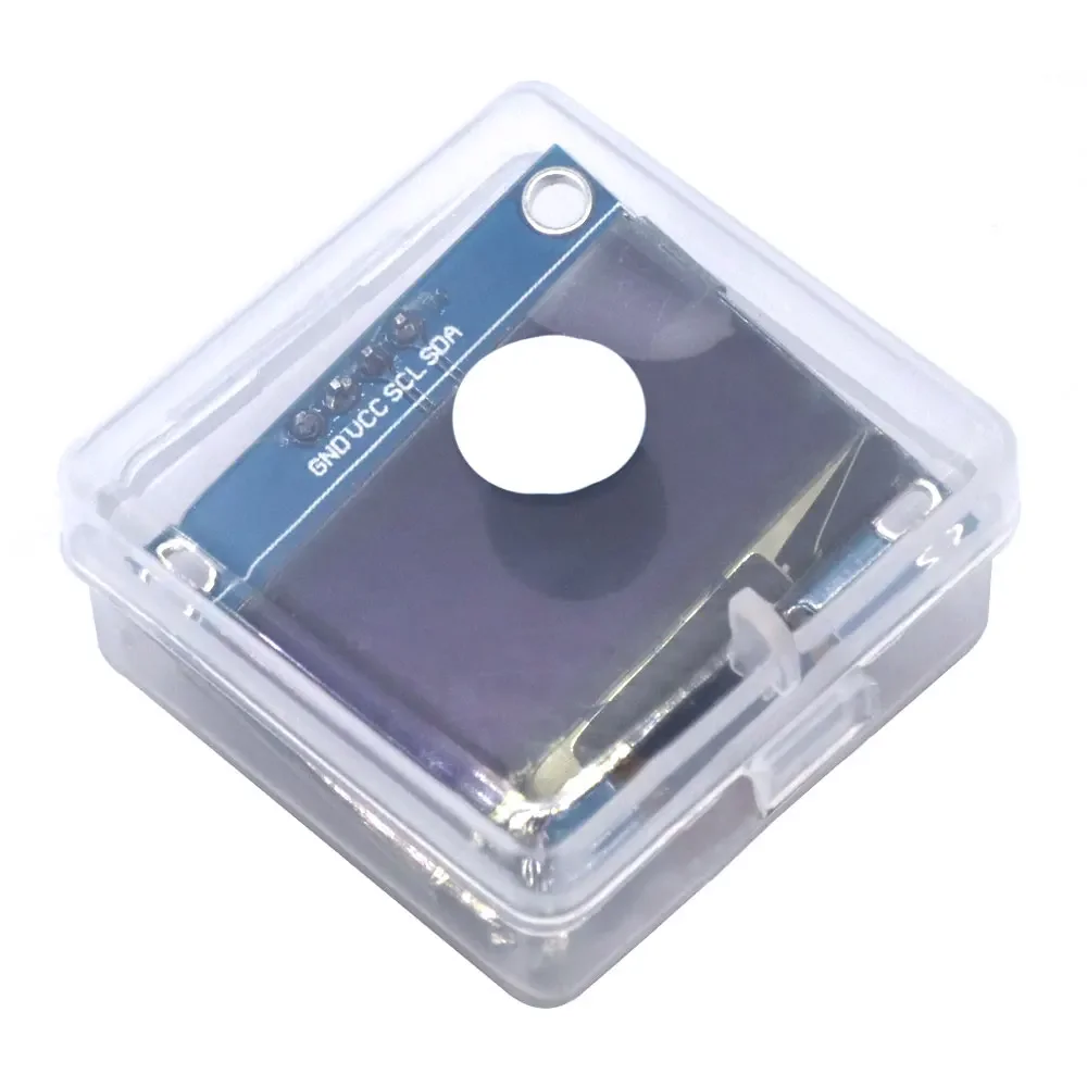 Tela OLED de duas cores de 1,3 polegadas - interface SPI e I2C de 128x64, módulo de exibição com certificação RoHS para eletrônicos industriais/consumer