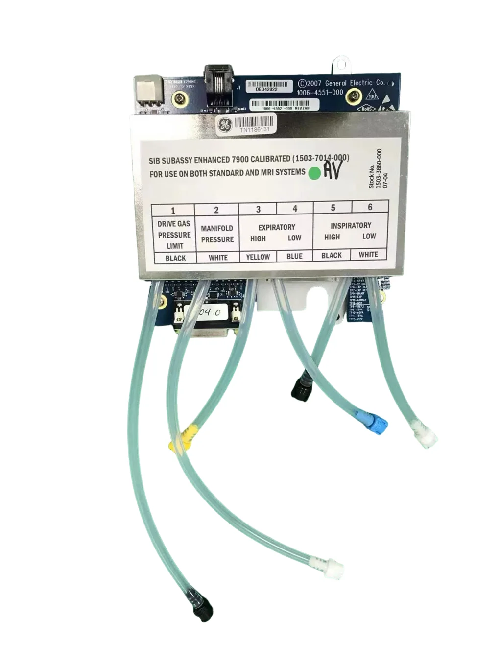 GE 1503-7014-000 Enhanced Serial Interface Board Sub Assembly 7900 Calibrated
