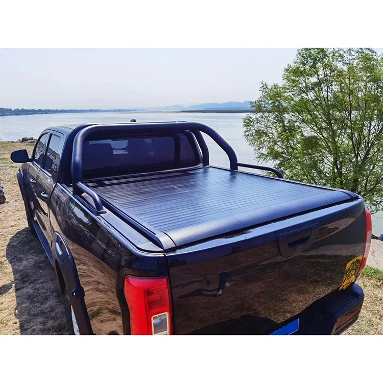 Prevent scattering rolling shutter cover box Remote control bed truck cover  roller lid shutter hilux vigo for Great Wall Cannon