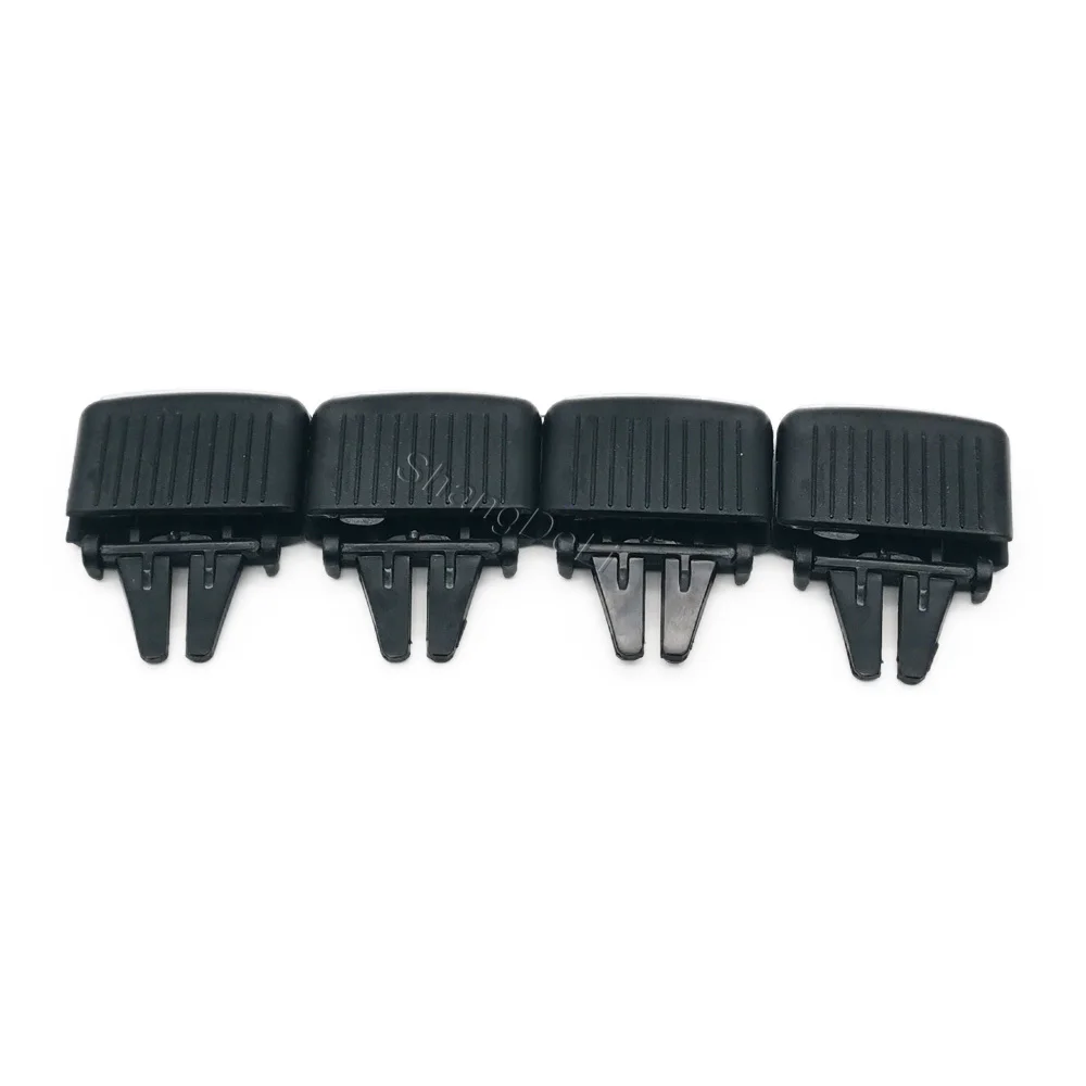 4er-Set passend für Golf 5 Jetta MK5 Auto Lüftungsgitter-Einstellhebel Armaturenbrett A/C Lüftungsauslass-Clip-Tab – Detail 5