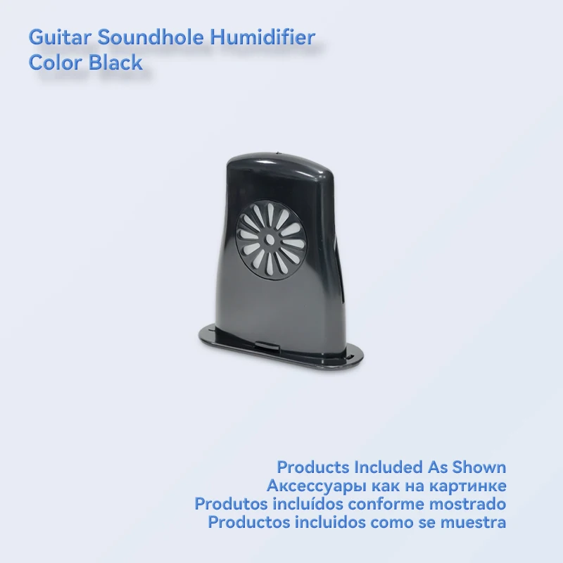 Gitarren-Luftbefeuchter, Schallloch-Luftbefeuchter für Akustikgitarre, Ukulele, universelle Rissprävention, geräuschloses Instrumentenpflegewerkzeug – Detail 12