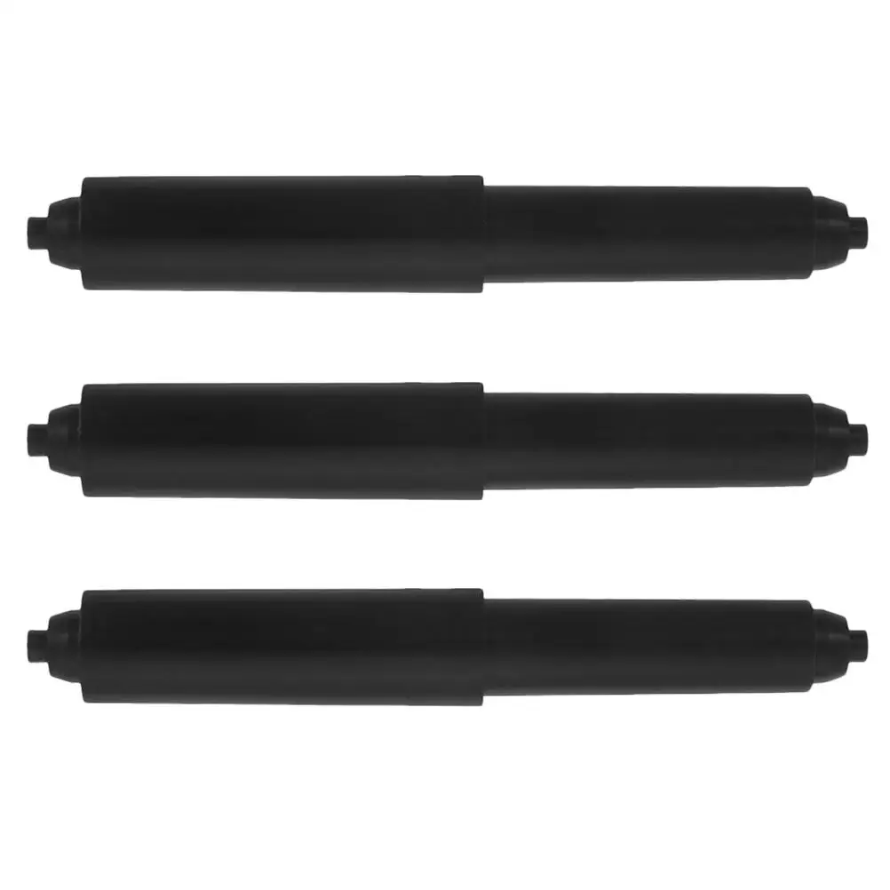 

3 Pcs Paper Towel Holder Toilet Extender Shaft Plastic Bar Replacement Spring Loaded Insert