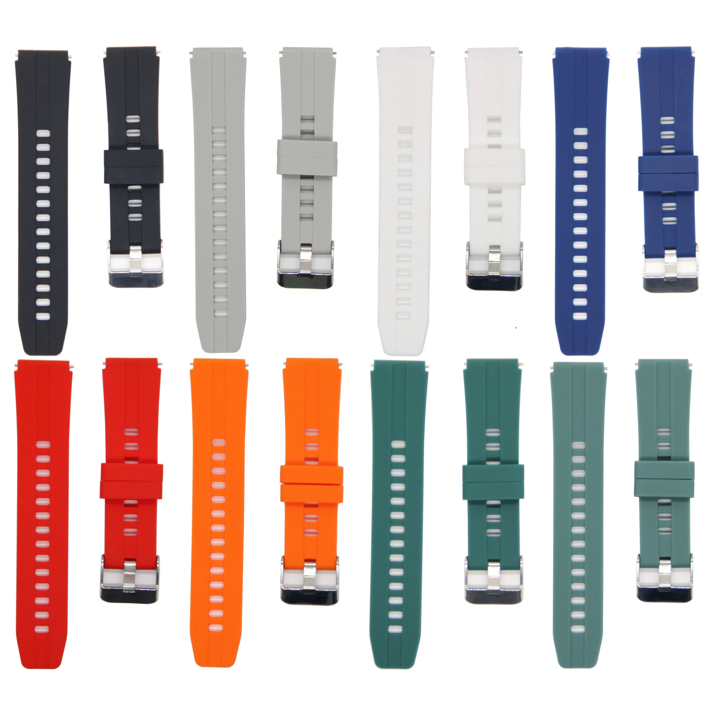 18 мм ремешок для часов для Huawei B5, мягкий силиконовый быстросъемный модный дышащий прочный водонепроницаемый спортивный ремешок для умных часов для мужчин и женщин