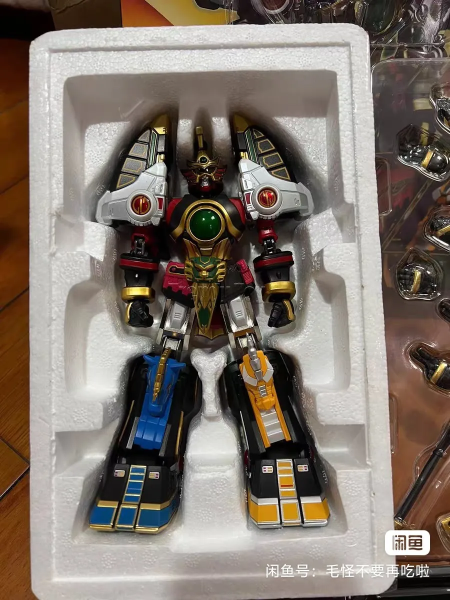 В наличии: Подвижные фигурки Thunderzord Raptor Zord: Окрашенные металлические фигурки Power Rangers - Готовые игрушки из серии Power Rangers