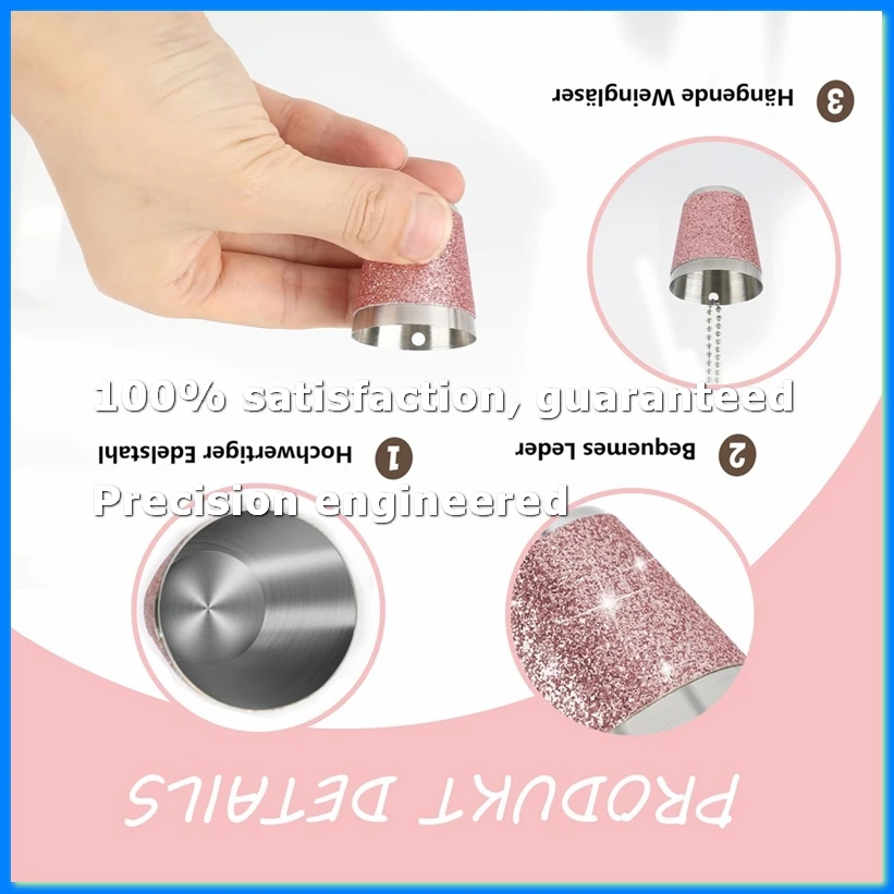 12Pcs Shot Cups Metal for Hanging Shot Glasses Stainless Steel with Chain Shot Glass 30ml Shot Cup for Wedding Parties-FS