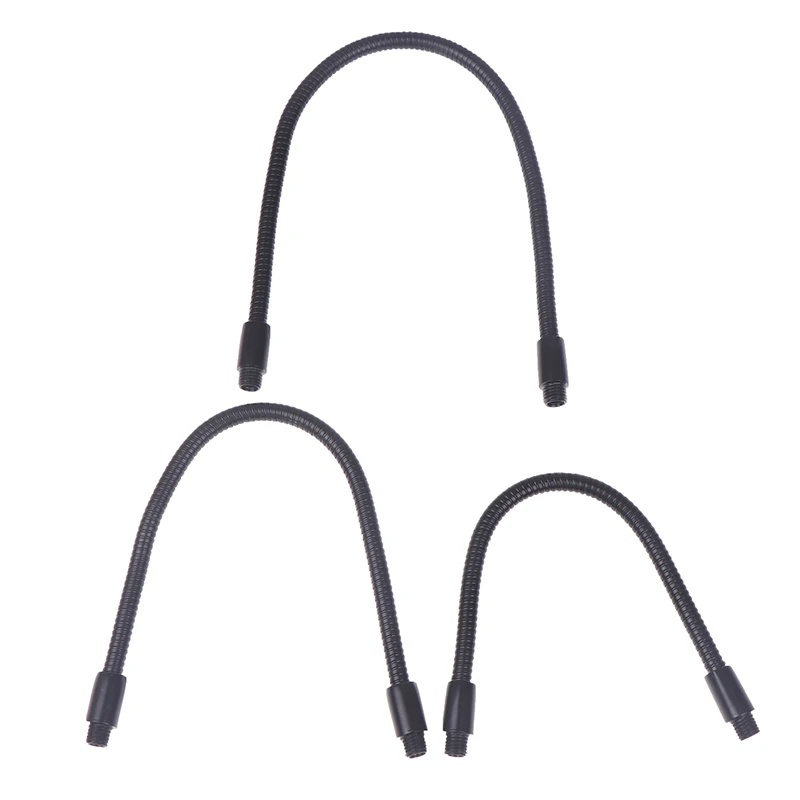 New 1Pc LED Gooseneck Metal Hose Dia 6MM Bendable DIY Black Shaping Universal Soft Tube For Table Lamp Spotlight Floor Lamp view 2