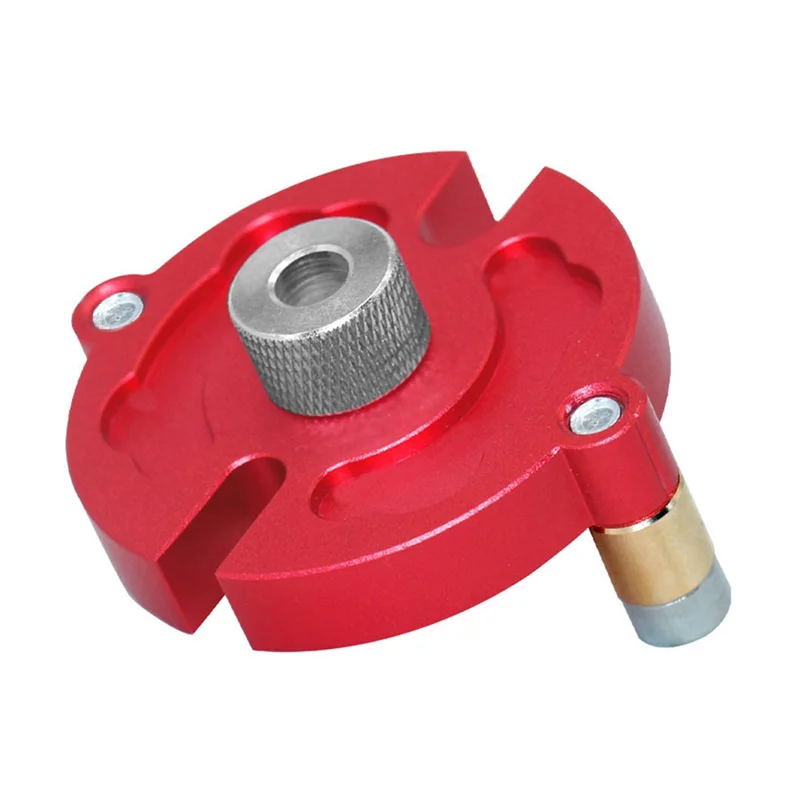 

N08R Вертикальное приспособление для отверстий с втулкой 3-10 мм Деревообработка Быстрое сращивание древесины Направляющая для сверла Локатор Самоцентрирующийся чертилка