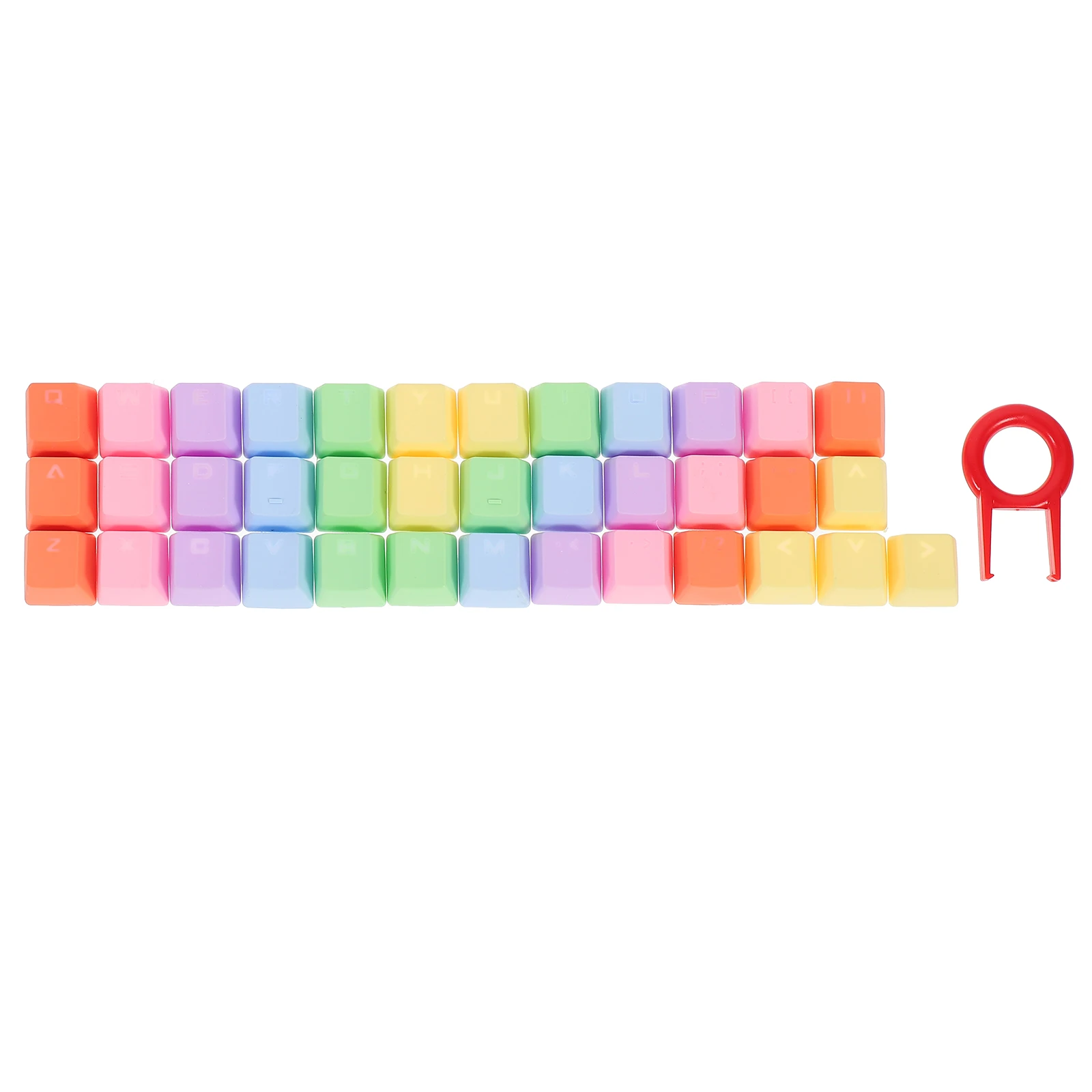 

Keycap Keyboard Decor Colorful Caps Keycaps Replace Durable Accessories Supply Home Computer DIY Protector