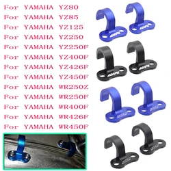Rear Brake Hose Guide Clamp For YAMAHA YZ125 YZ 250 80 85 YZ450F WR 250F 450F TT600 TT250R Motorcycle Brake Line Holder Clamping
