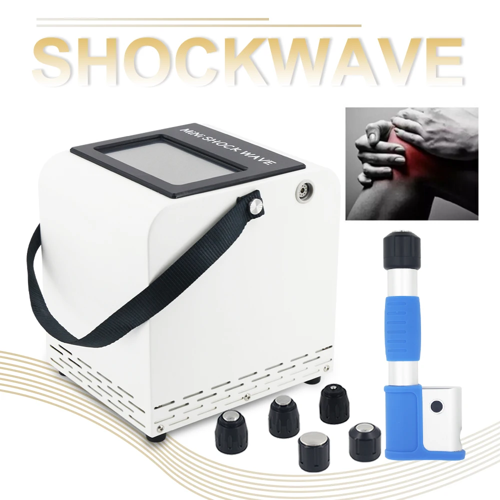 8Bar Pneumatic Shockwave Therapy Machine For ED Treatment Pain Relief 2025 New Professional Shock Wave Body Relaxation Massager