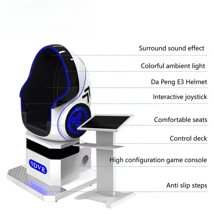 Dreamland Virtual Reality VR Cinema Motion 9D Virtual Reality Vr Egg Machine Shooting Simulator Vr Arcade