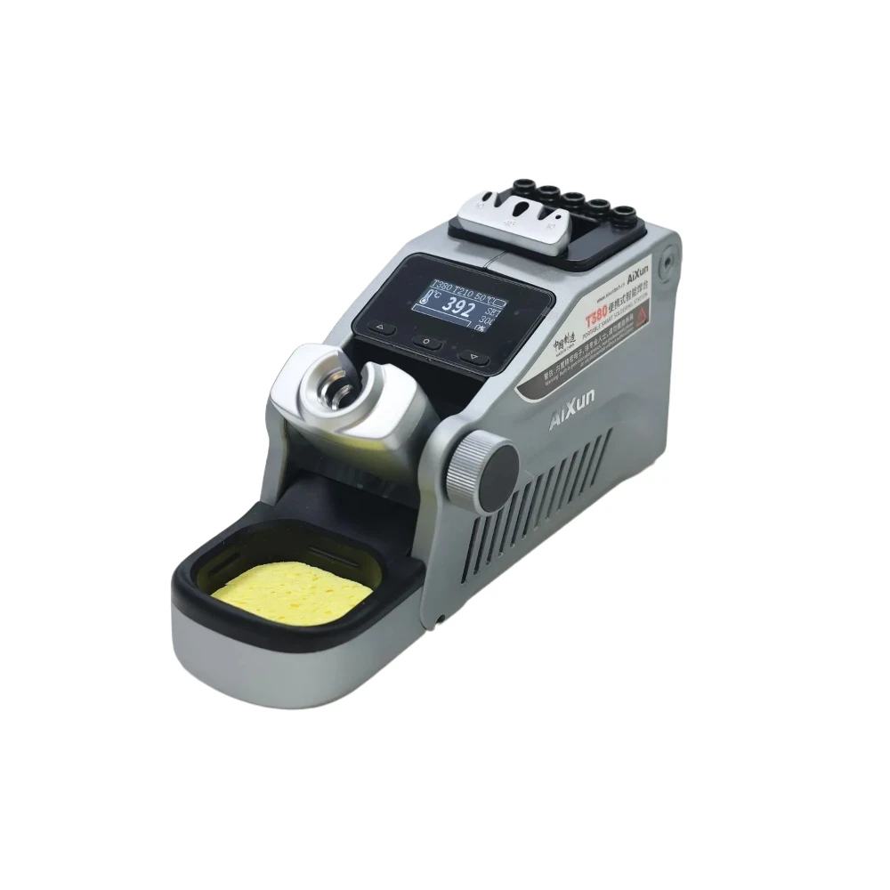 

AIXUN T380 80W Portable Smart Welding Station for Mobile Phone Electronic Repair Support T210 T115 Soldering Handle Tip