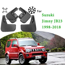 4x for Suzuki Jimny JB23 JB33 JB43 JB53 Wide Sierra 1998~2018 2009 2013 Mudguards Fender Mud Flaps Guard Splash Car Accessories