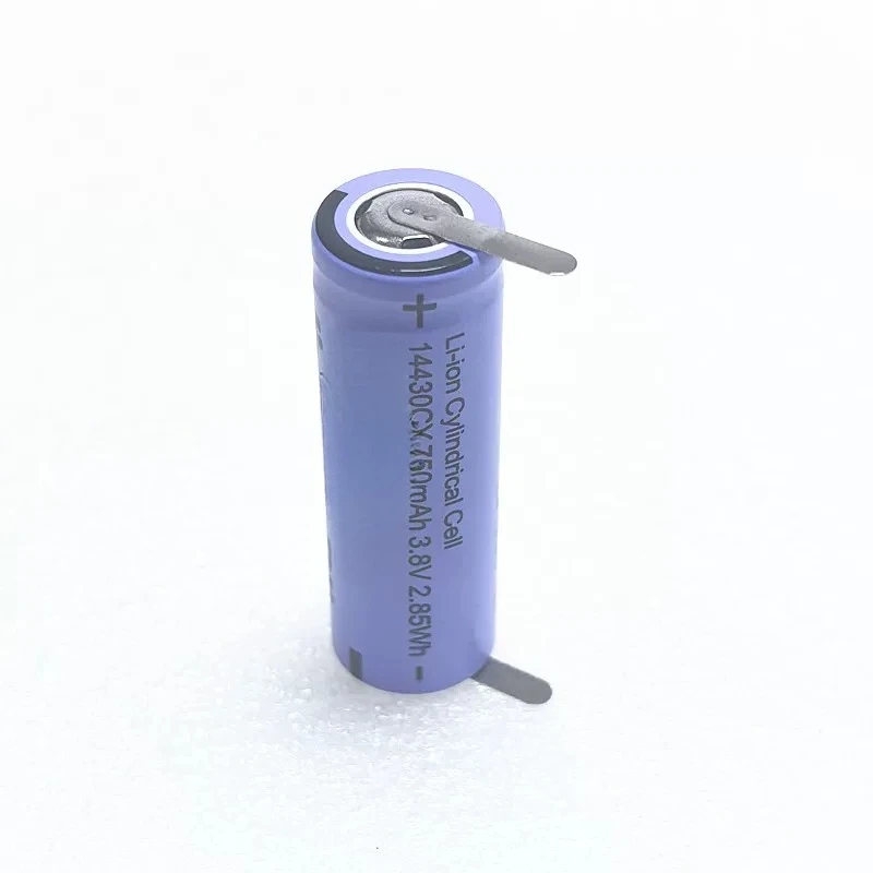 14430 rechargeable lithium battery 3.8v 750mWh for haircut razor ETC special rechargeable battery