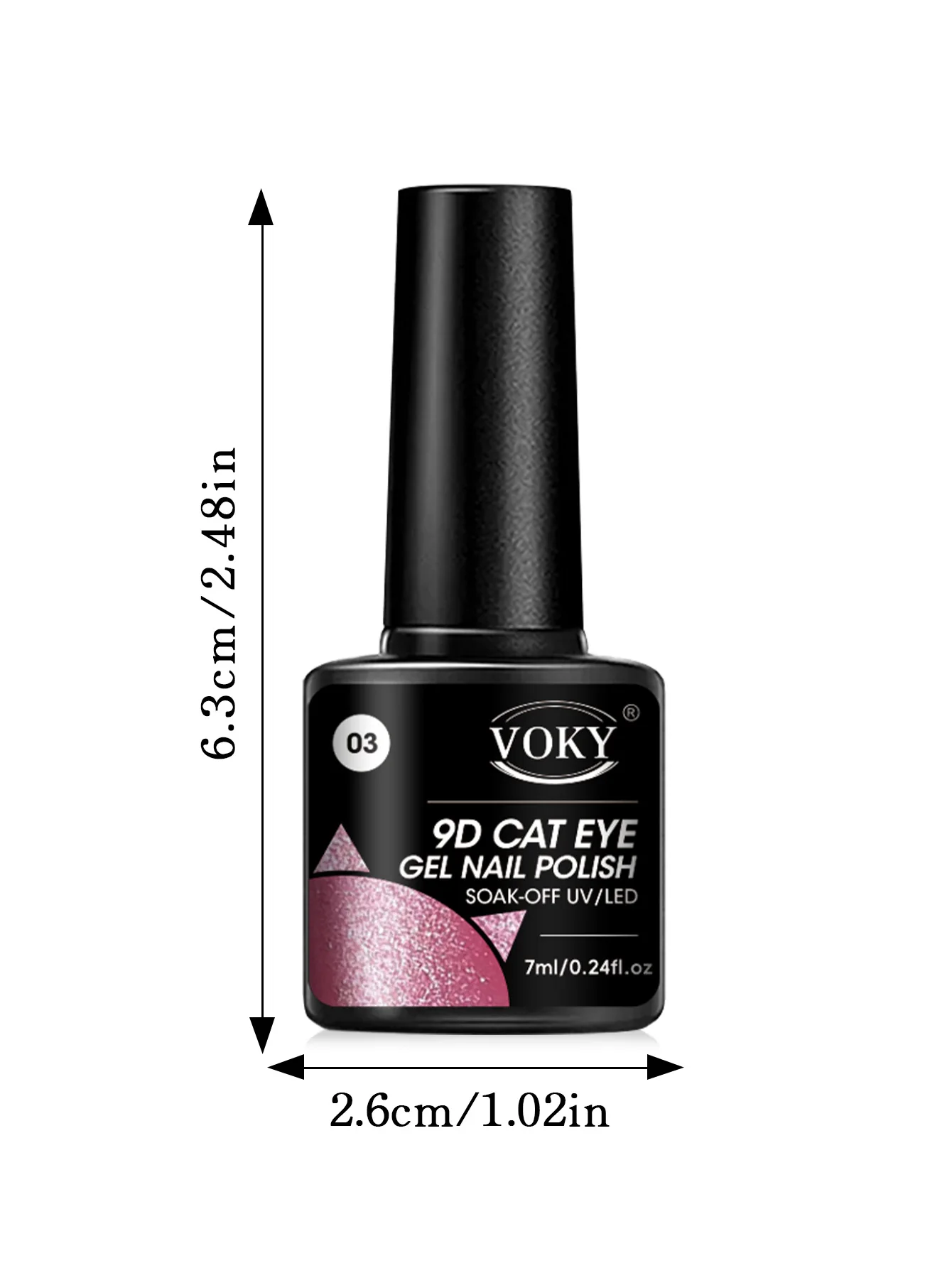 Un juego de 6 esmaltes de uñas en gel tipo ojo de gato, un juego de herramientas de manicura DIY de calidad de salón: esto es el regalo perfecto para mujeres y niñas.