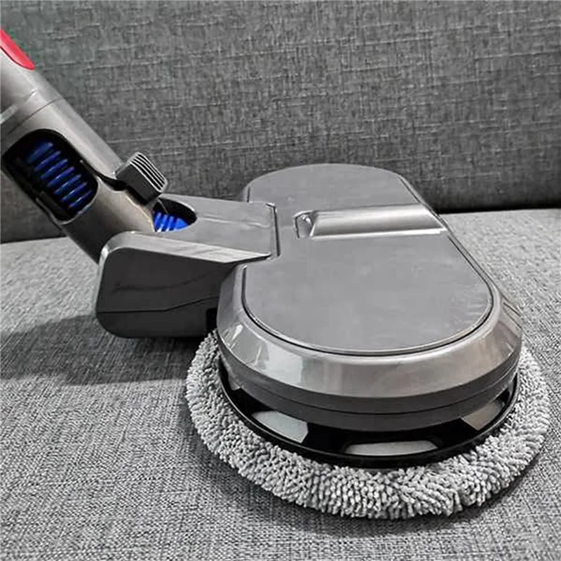 AB43-20枚入り マイクロファイバーモップクロス Dyson V7 V8 V10 V11 ウェットドライ電動モップヘッドブラシ モップパッド 掃除機部品
