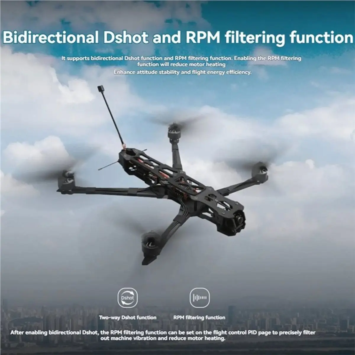 80A 4in1 8S Lite AT FPV Unmanned Aerial Vehicle Brushless Electric Adjustment Time Travel Accessorie Electric Adjustment