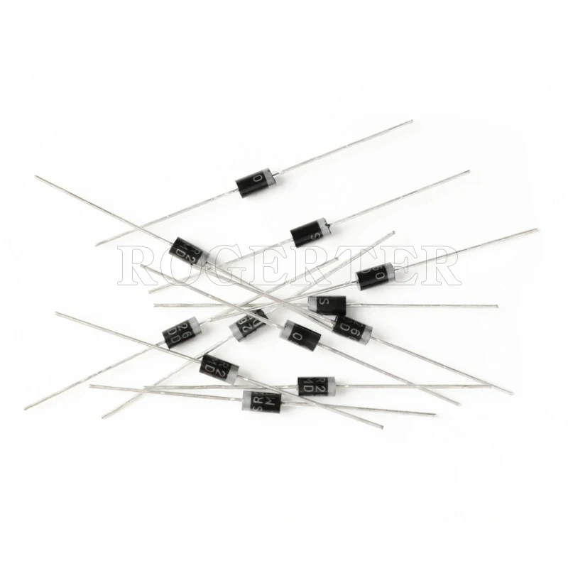 20pcs SR240 SR260 SR2100 SR2200 DO-15 40V/60V/100V/200V 2.0A Schottky diode rectifier