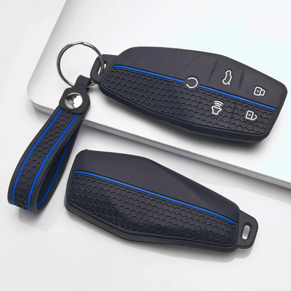 Soft Key Holder With Wrist Strap For MG One For Roewe iMAX8 D7 High Quality Comfortable Grip Protector Anti Scratch Shockproof
