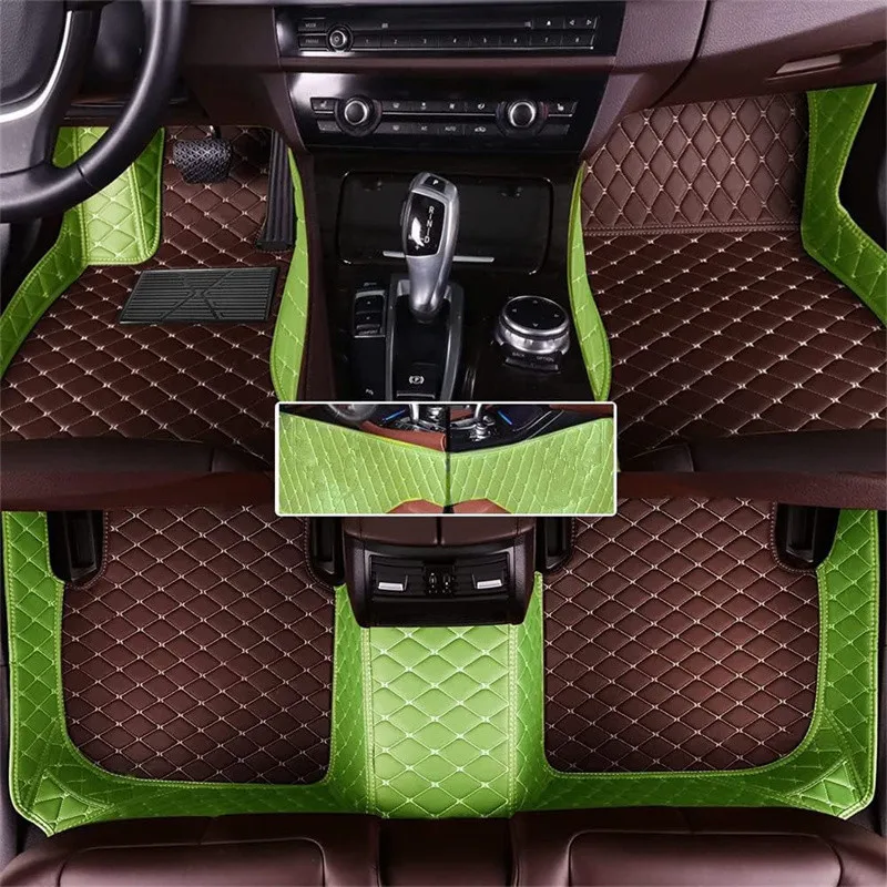 Custom Fit Chevrolet Captiva C100 C140 2006-2018 SUV 5/7-Seat Luxury PU All Weather Car Floor Mats Waterproof Anti Slip LHD/RHD