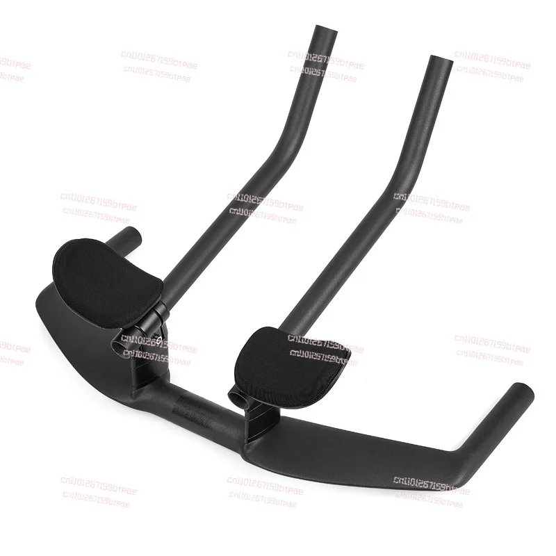 حشية 15 درجة من ألياف الكربون بالكامل كسر الذبابة الميتة مقبض TT مقبض مسند الدراجة على الطريق مقبض ميداني #3