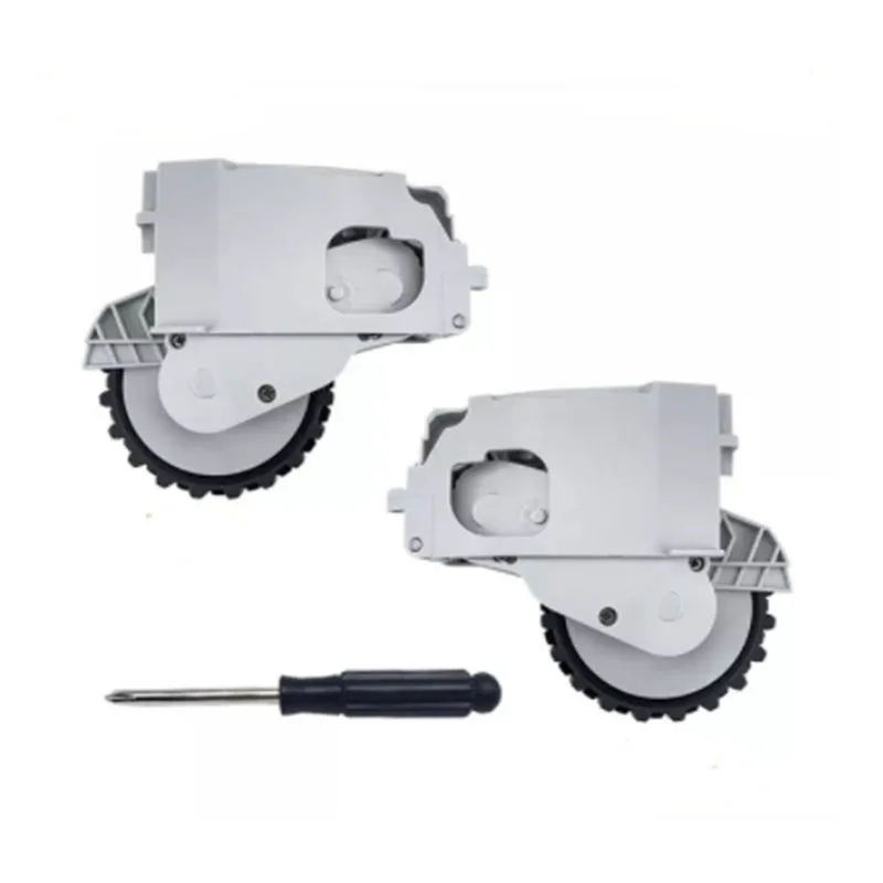 ล้อซ้ายขวาสำหรับหุ่นยนต์ดูดฝุ่น1C Xiaomi Mijia อุปกรณ์เสริมอะไหล่ล้อรถขับเคลื่อน