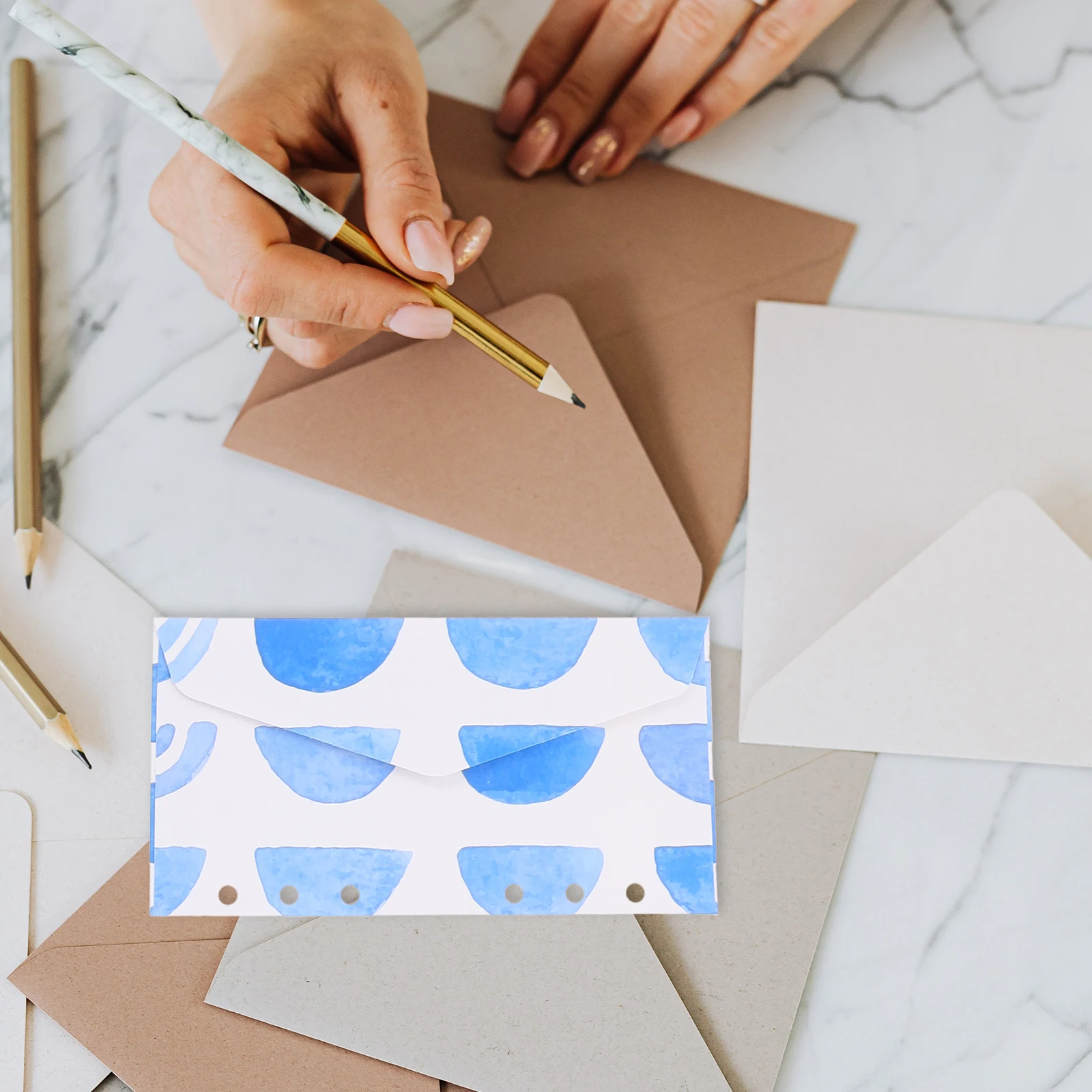 

Colorful Envelopes Account Book Filling Decorative Money Paper Notebook Cash System High Grade Safe Lightweight