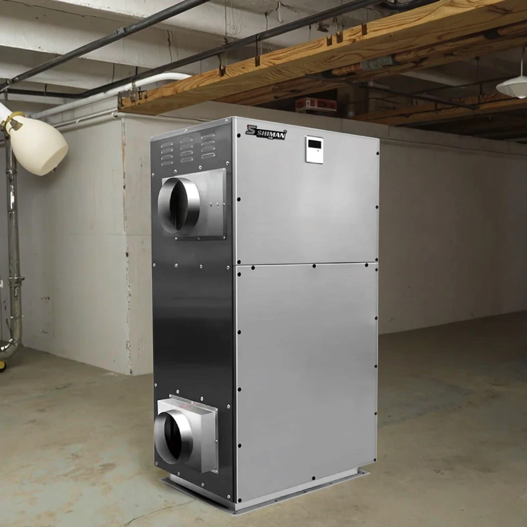 

3KG/H 650m³/H Airflow 5000W Commercial Rotary Industrial Desiccant Rotor Dehumidifier Dryer for Large Warehouse