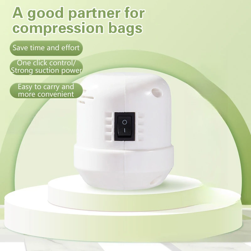 55W Universal Vacuum Pump Electric Air Pump Vacuum Sealed Compression Bag For Clothes Storage Bags Electric Sealer Machine