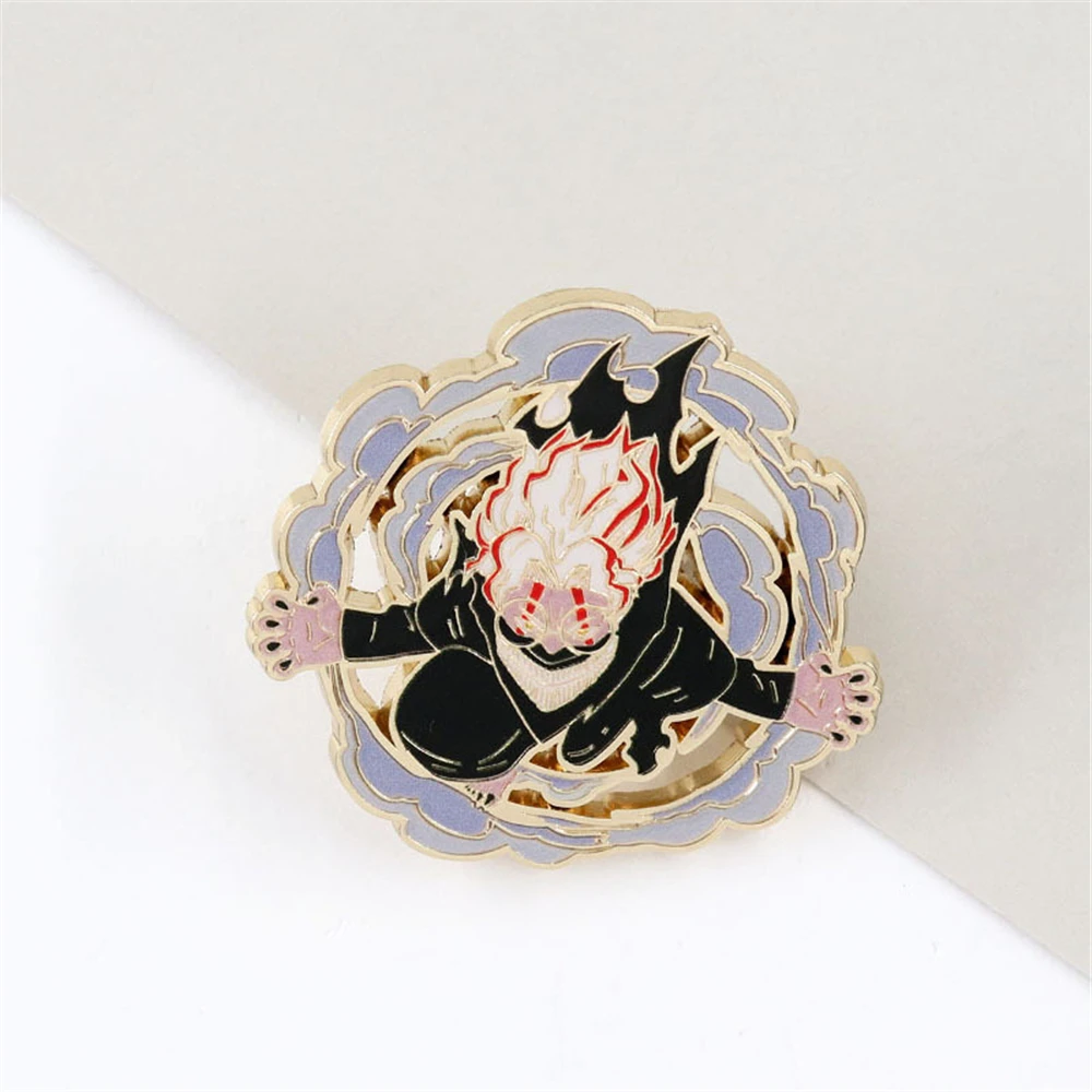 

Anime DAN DA DAN Highway Granny Cosplay Costume Badge Pin Accessories Backpack Pendant Metal Prop Brooch Gift