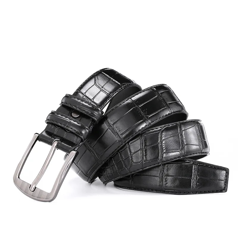 Männer Automatische Schnalle Gürtel Keine Schnalle Gürtel Marke Gürtel Männer Hohe Qualität Männlich Echte Strap Jeans Gürtel 3,7 cm gürtel – Detail 3