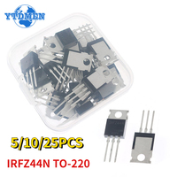 5-25pcs IRFZ44N TO220 IRFZ44NPBF TO-220 IRFZ44 Mosfet Transistor Kit Original