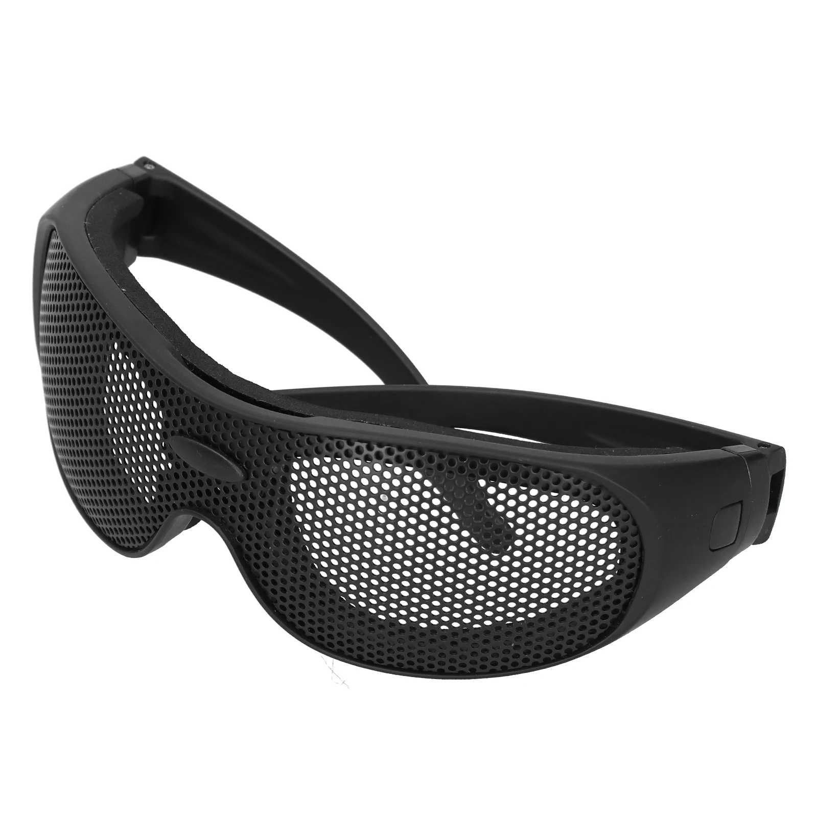 Iron Mesh Pattern Segurança Goggles, UV400 Óculos para fãs militares, CS Outdoor Game, UV400