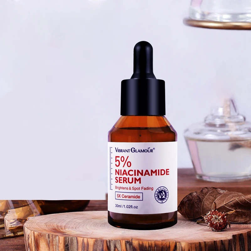 VIBRANT GLAMOUR 5% Niacinamide +5X Ceramide+3X Centella Asiatica Facial Serum  FACE CARE 30ml