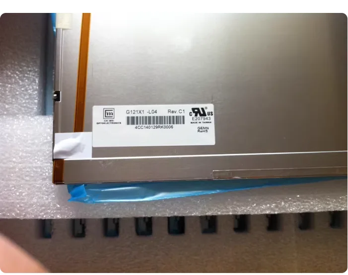 G121X1-L04 Rev.C1 12.1inch lcd display 1024*768 G121X1-L04 LVDS 20PIN 1024×768 LED backlight
