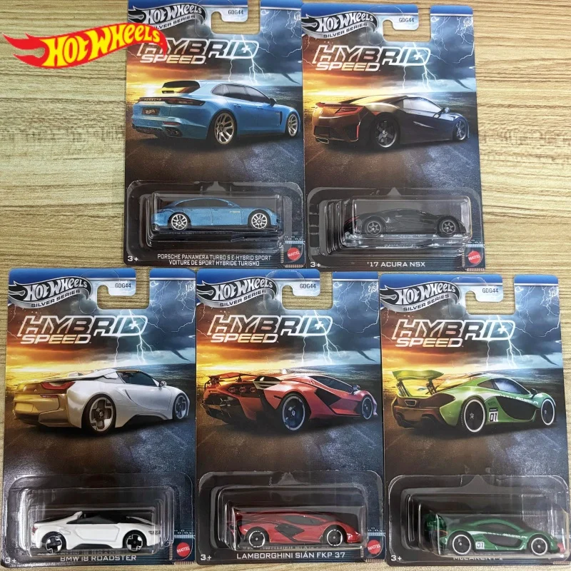 

In Stock Hot Wheels Car Model HYBRID SPEED GDG44 Series 1/64 Honda Acura Bmw i8 Simulation Alloy Cars Model Custom Gifts