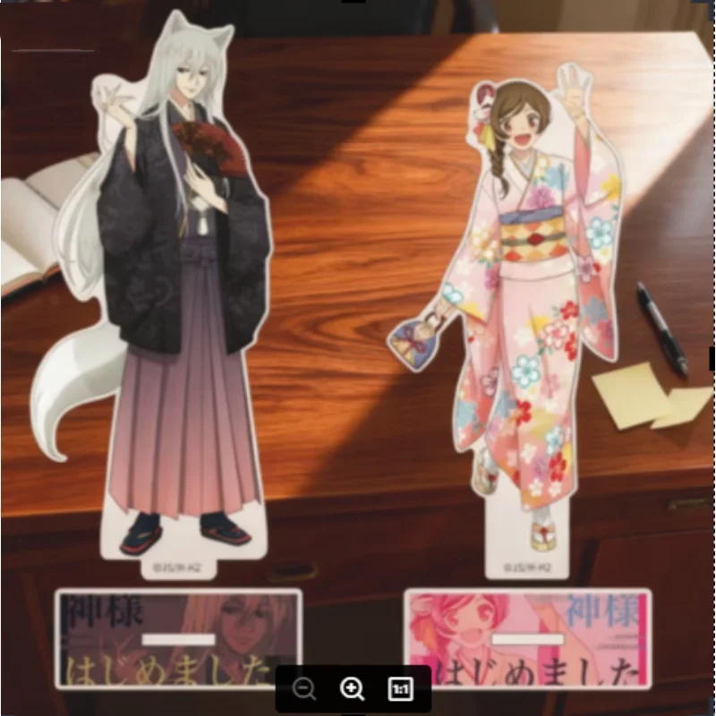 Anime Kamisama Love Animation Related Products Cartoon Couple Icon Acrylic Stand Model Animation Peripheral Desk Decorations