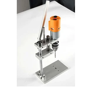 عالية الدقة مقعد الحفر الصحافة ثنائي الفينيل متعدد الكلور آلة الحفر الخشب الحفر المنزل DIY مصغرة الجدول مثقاب لخشب اليشم أفضل 10 مبيعات آلة صنع ثنائي الفينيل متعدد الكلور - No8