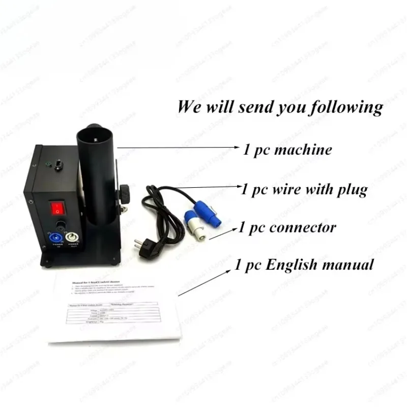 803-Very Compact、 Convenient to Use Electric Confetti Blower Machine 80cm Streamers Tube Boom Sound Electric Confetti Launcher