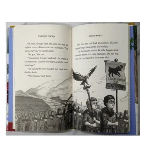 Imagem -03 - Magic Tree House English Reading Books For Children Livro Extracurricular Chapter Bridge Conjunto 28 Livros