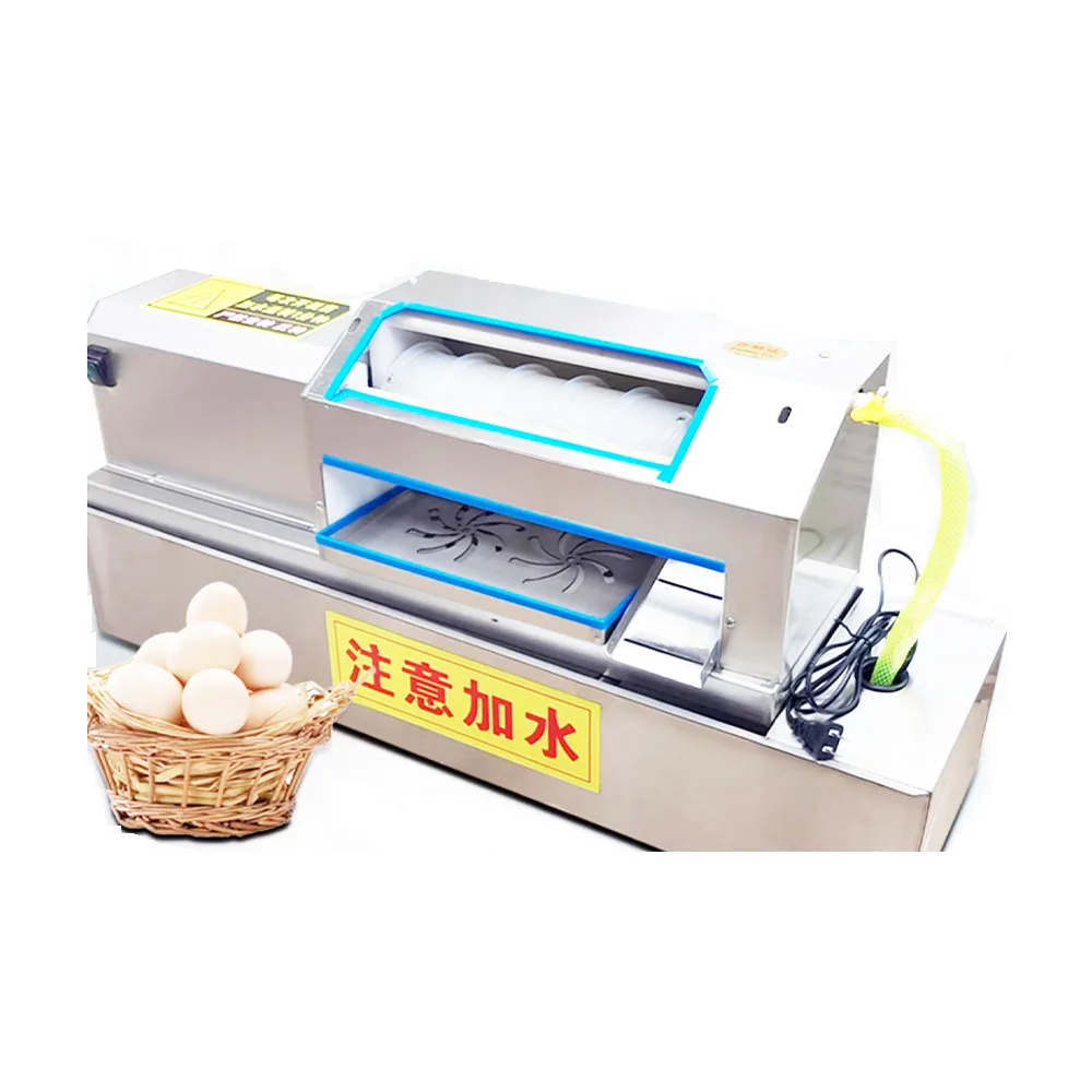 Full Automatic Boiled Egg Peeler Chicken Egg Peeling Machine Duck Egg Shell Remove Sheller Machine